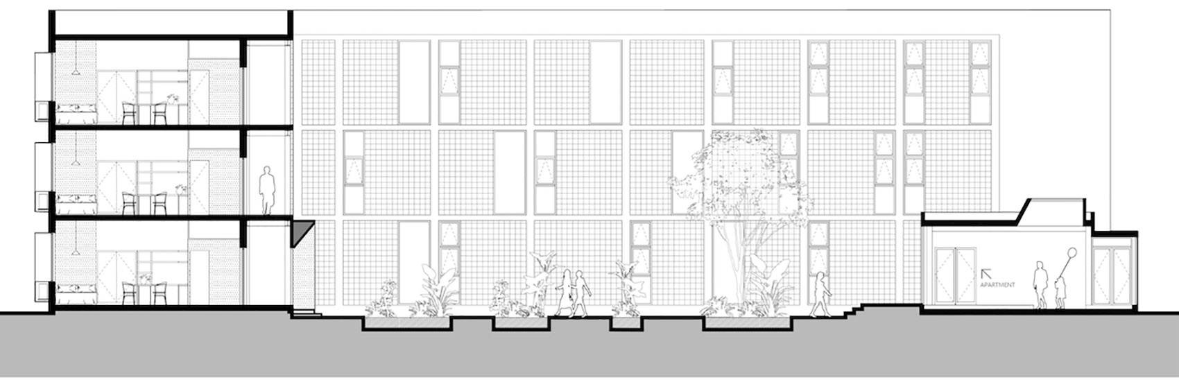 yantai chunhui road port apartment china by mat office