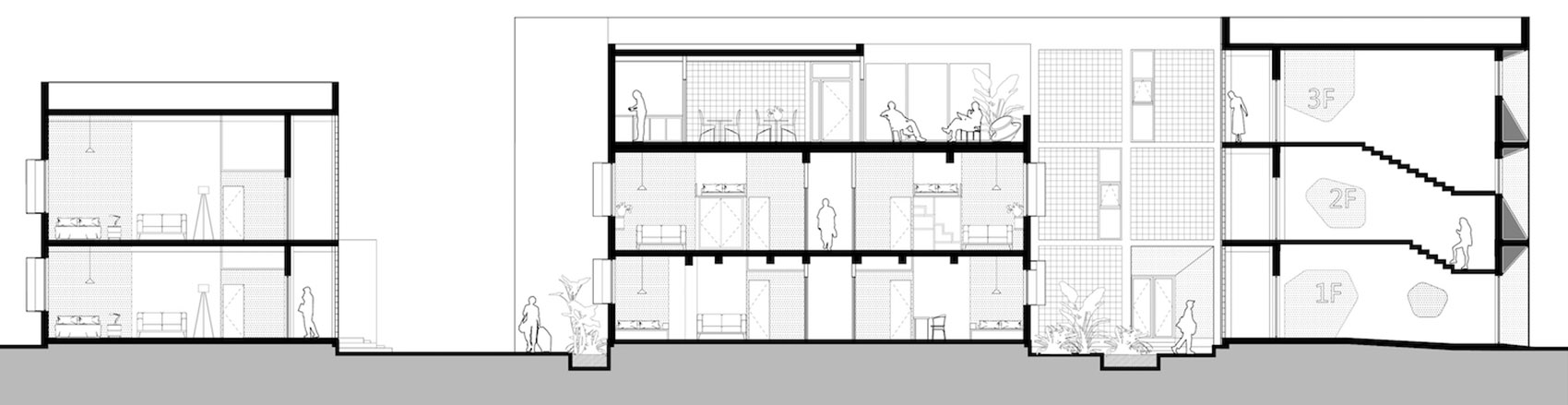 yantai chunhui road port apartment china by mat office