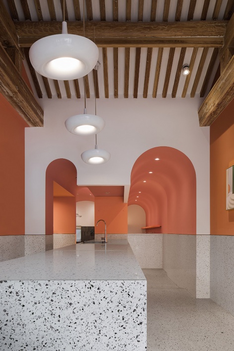 miss haisrose cake nanluo store china by wuxu architects