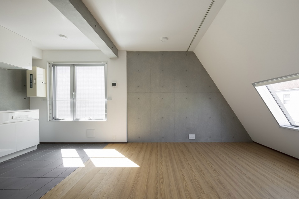 modelia brut kagurazaka by sasaki architecture ytro design institute