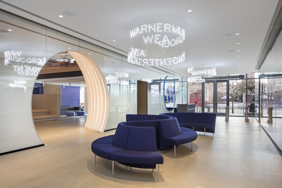 wmgs new headquarters by rockwell group