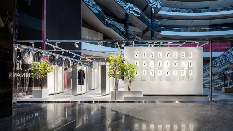 jihezhizao pop up shop china by isense design