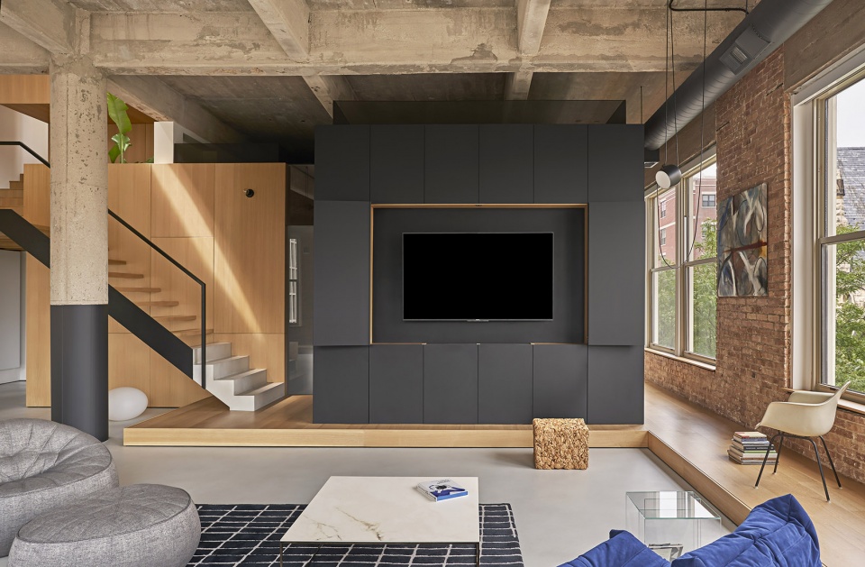michigan loft renovation by vladimir radutny architects