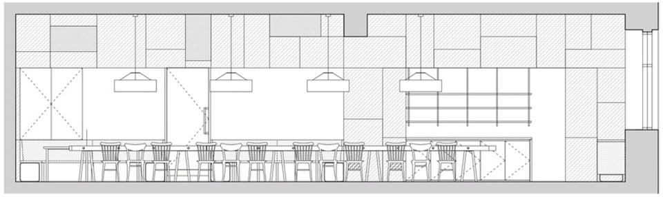 restaurant avocado gang by mimosa architects