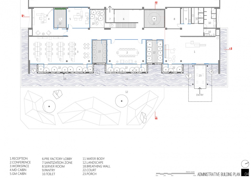 star engineers administrative building and factory by studio vdga
