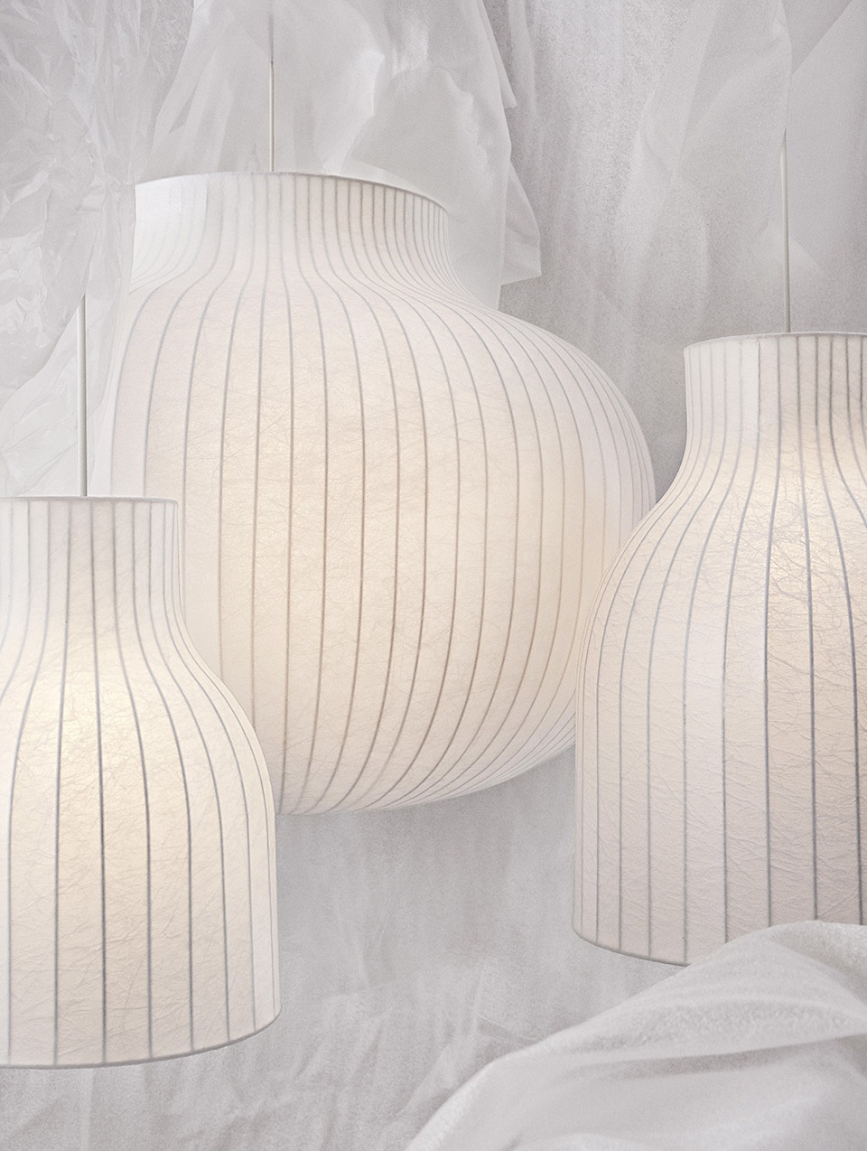 strand lamps for muuto by layer