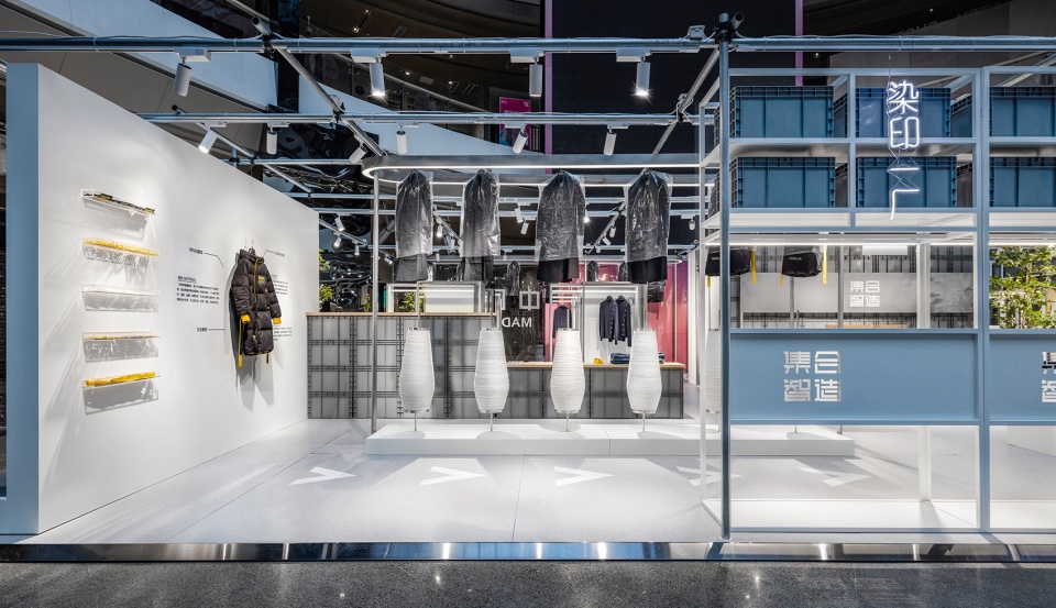 jihezhizao pop up shop china by isense design