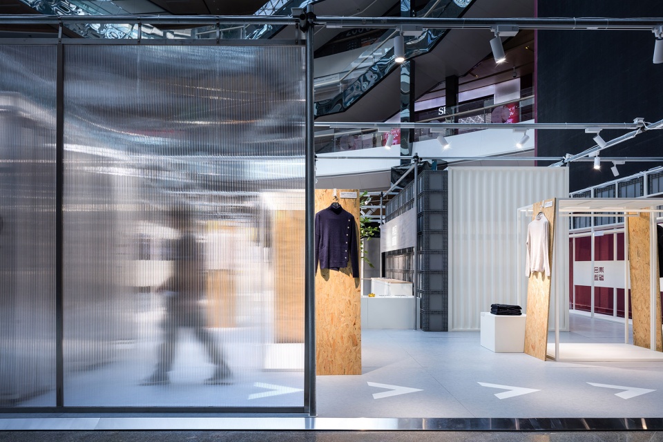 jihezhizao pop up shop china by isense design