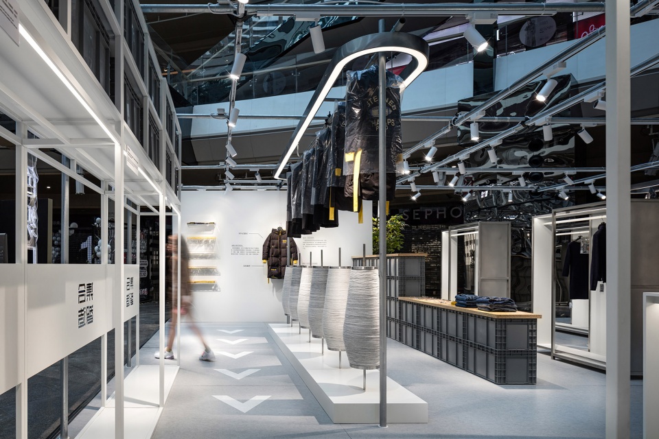 jihezhizao pop up shop china by isense design