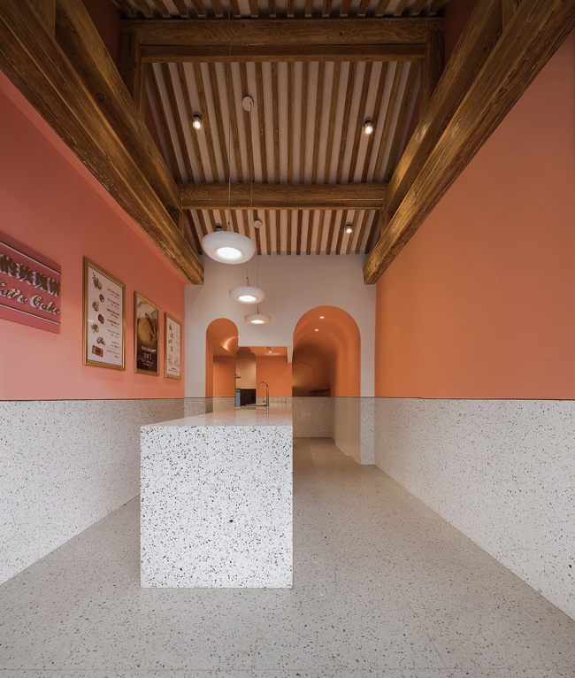 miss haisrose cake nanluo store china by wuxu architects