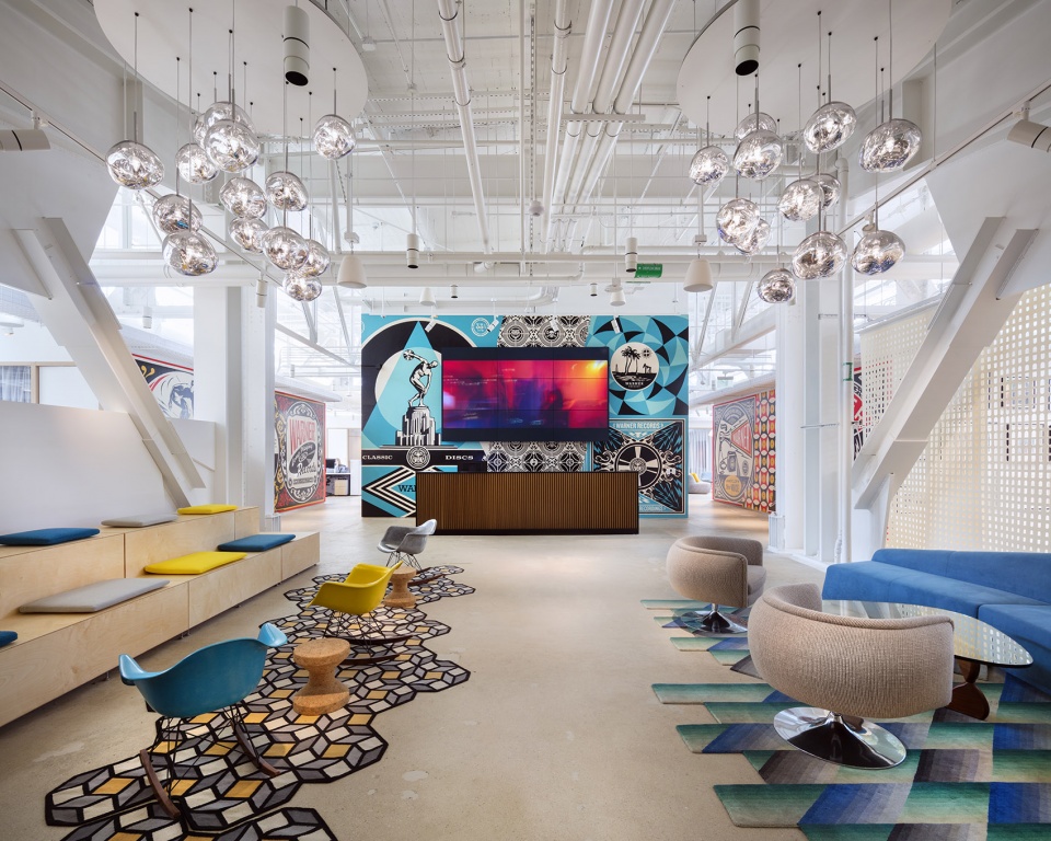 wmgs new headquarters by rockwell group