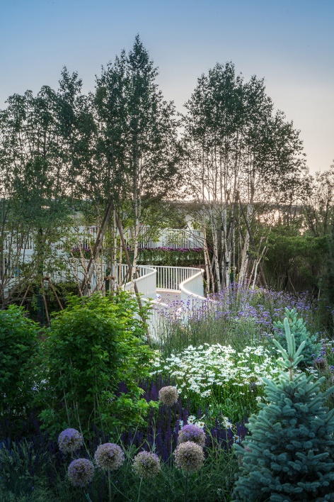 the shanghai garden of the 2019 beijing world horticultural exhibition china by ecadi