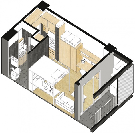 jiakeli apartment renovation china by mozhao architects