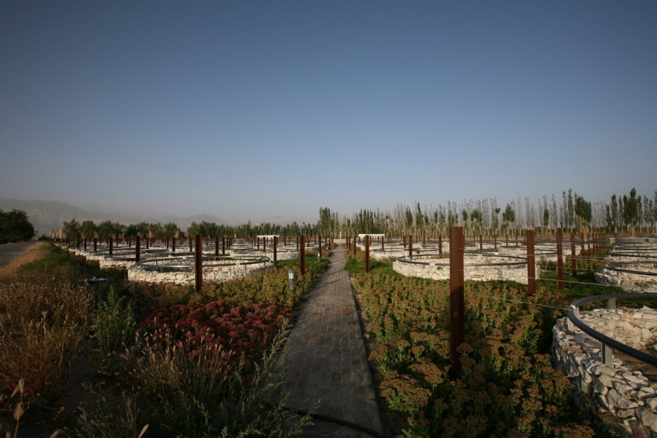landscape design of xinjiang ruifeng winery china by r land