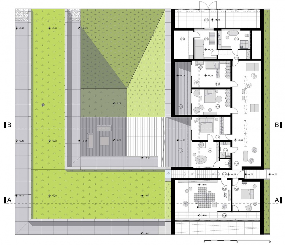 green line by mobius architects