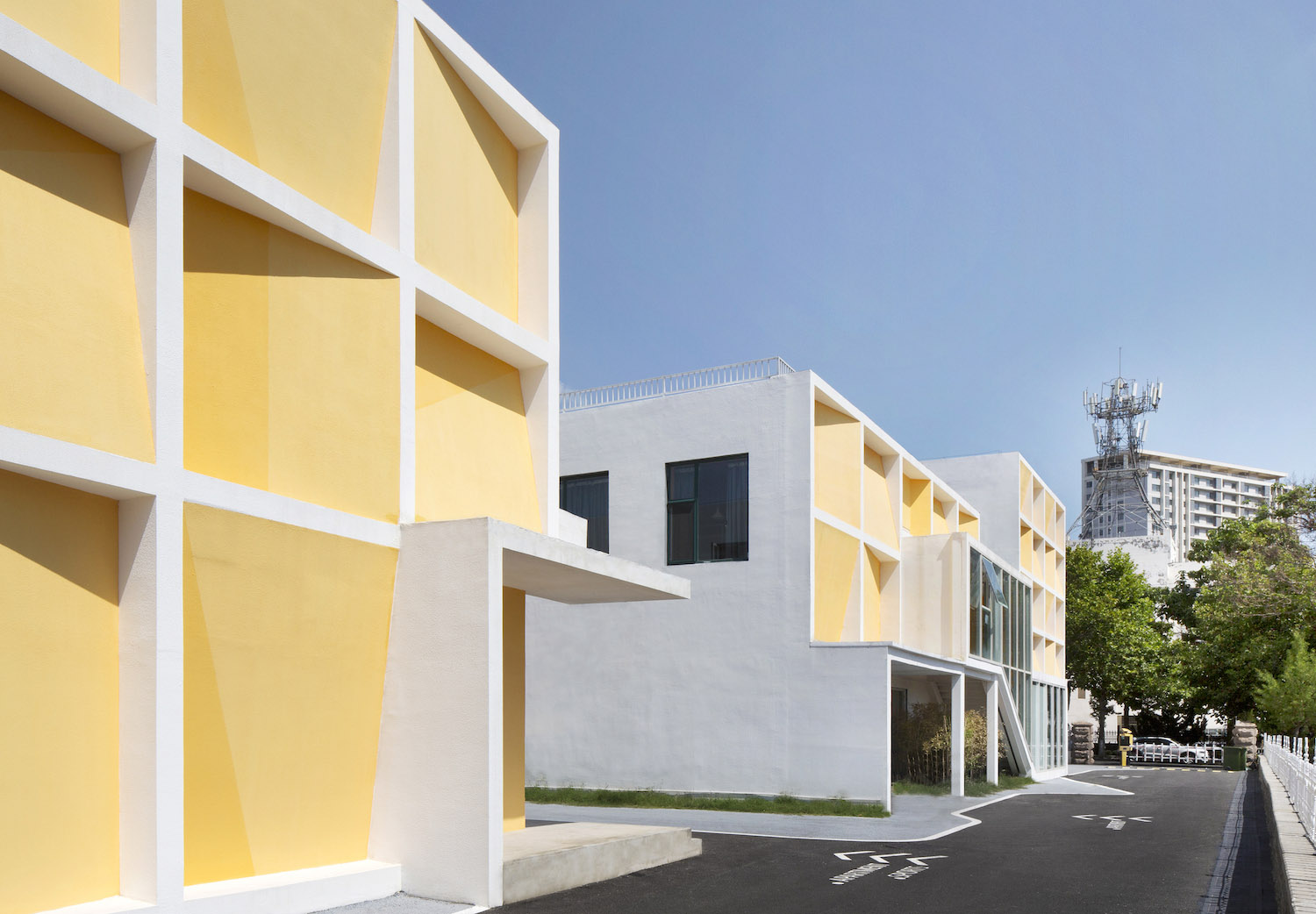 yantai chunhui road port apartment china by mat office