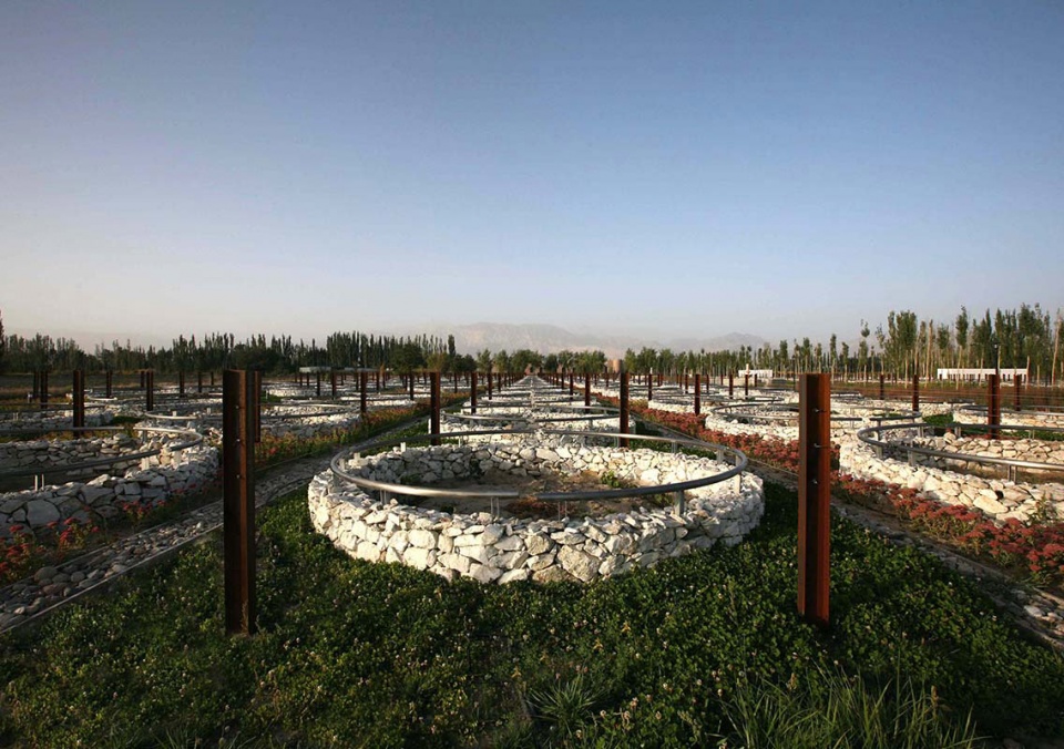 landscape design of xinjiang ruifeng winery china by r land