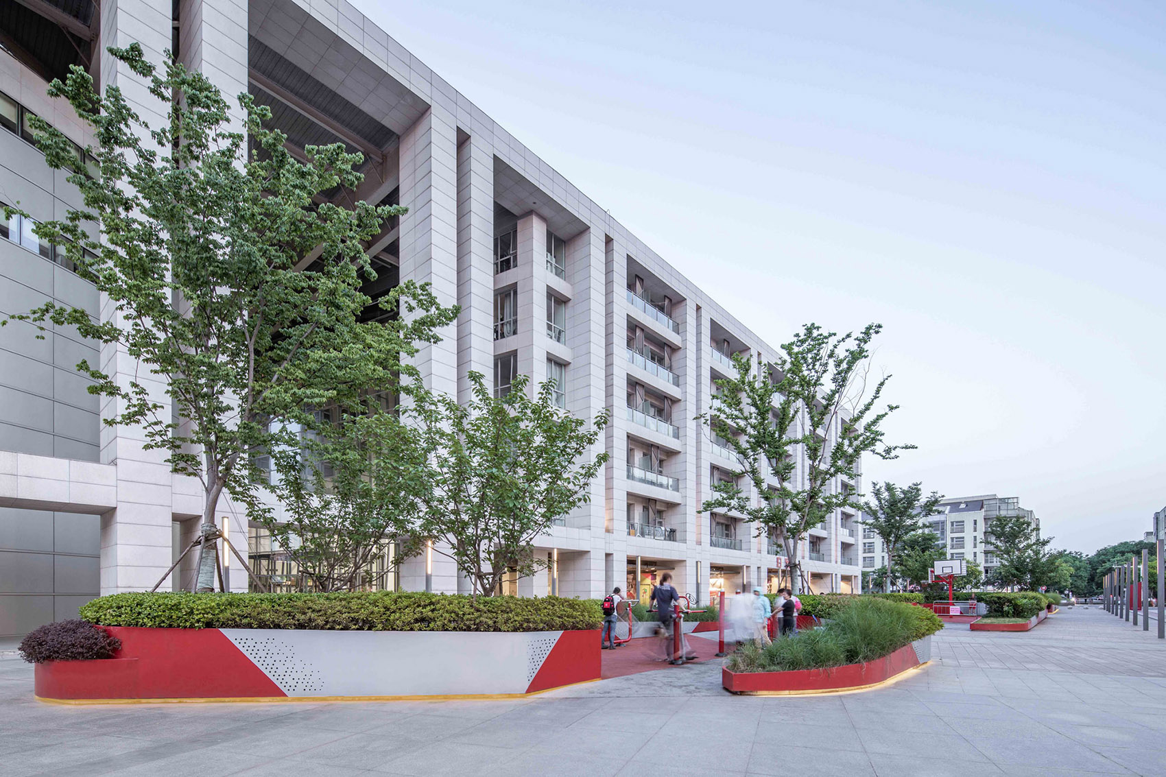 anting new town central square renovation by kokaistudios