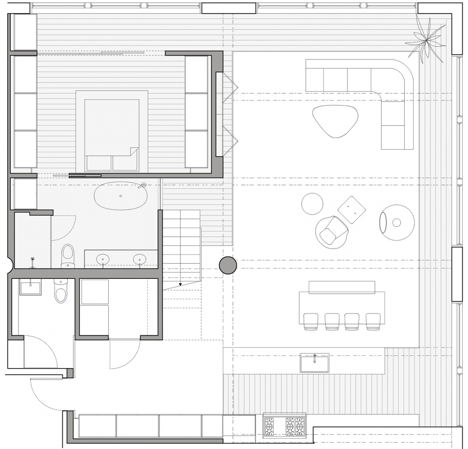 michigan loft renovation by vladimir radutny architects