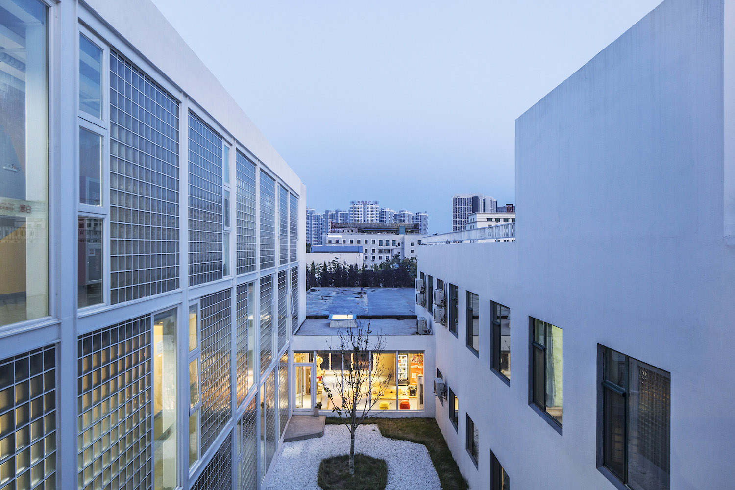 yantai chunhui road port apartment china by mat office