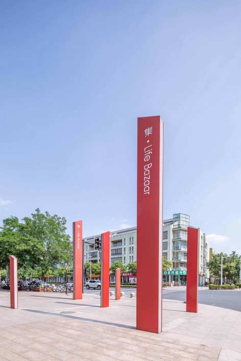 anting new town central square renovation by kokaistudios