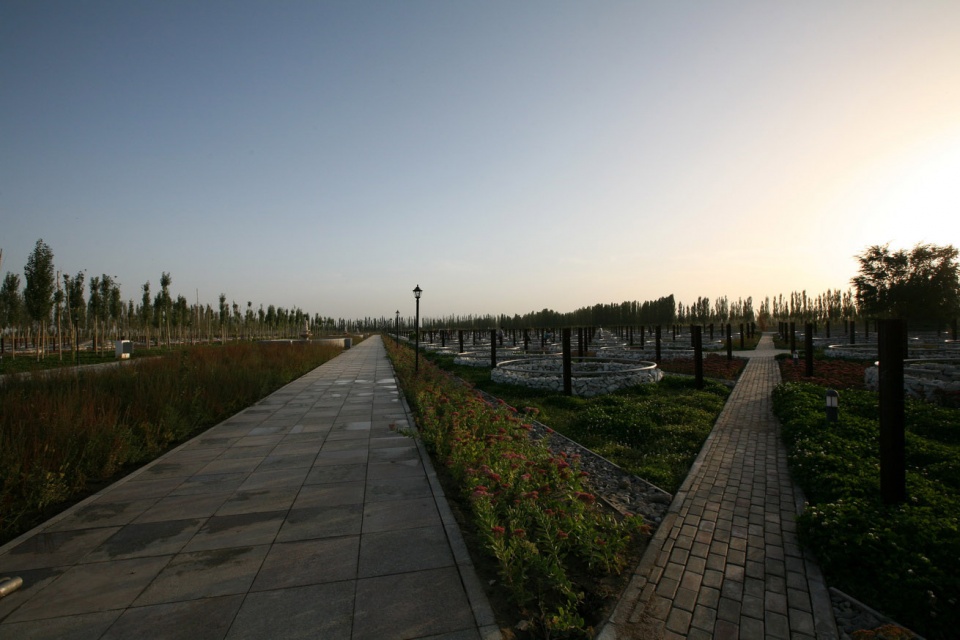 landscape design of xinjiang ruifeng winery china by r land