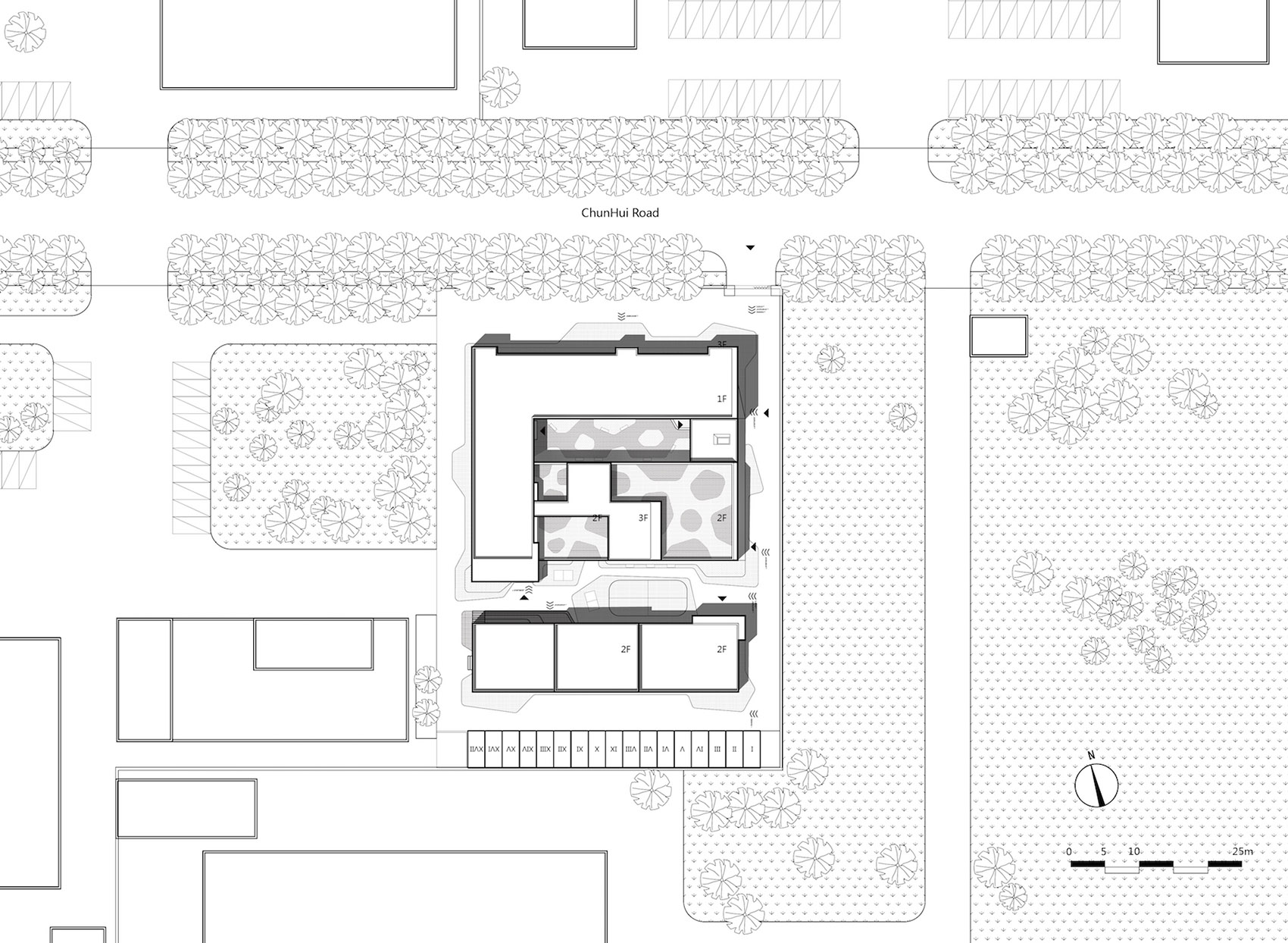 yantai chunhui road port apartment china by mat office