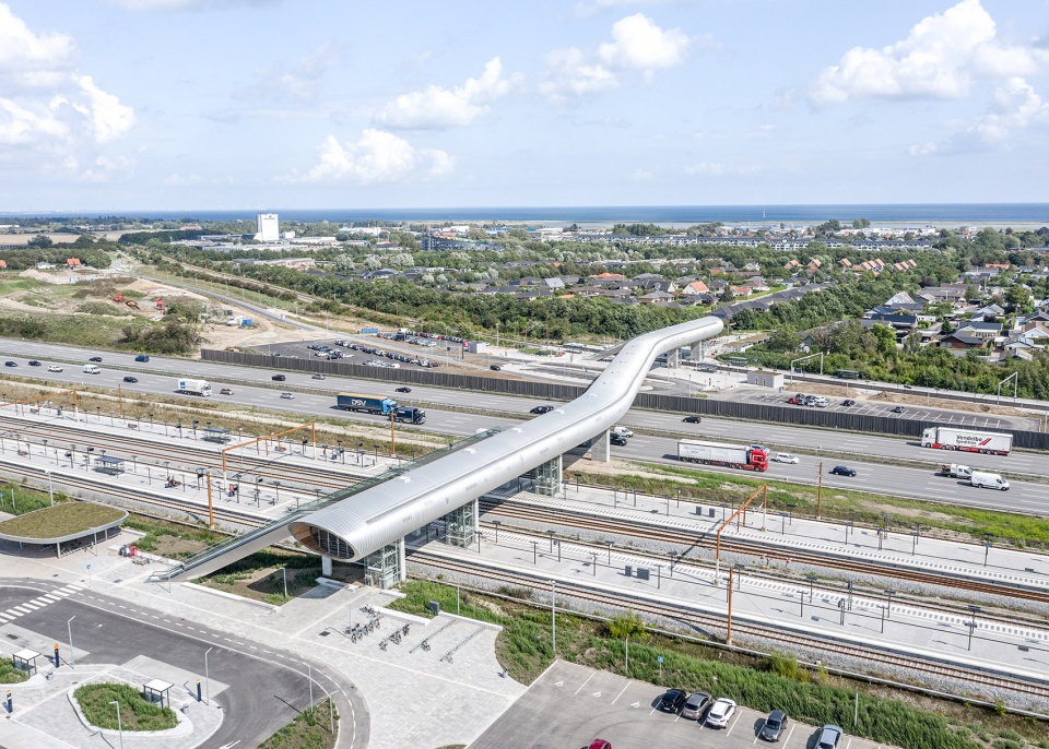Køge Nord Station by COBE and DISSINGWEITLING architecture
