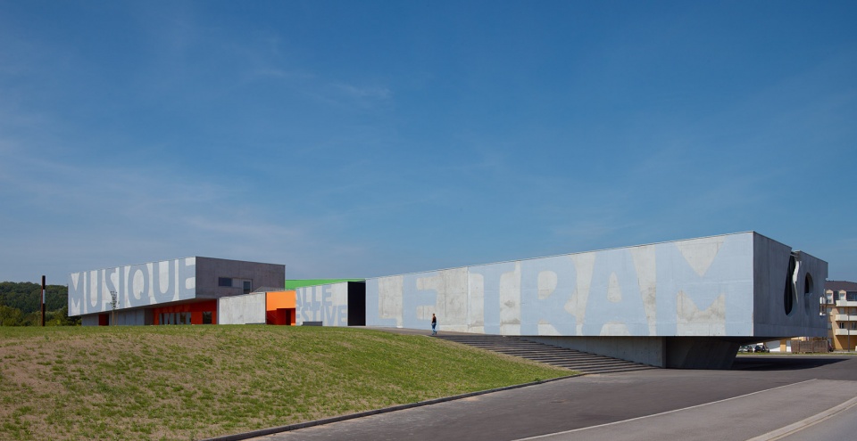 music school in maizieres les metz by dominique coulon associes