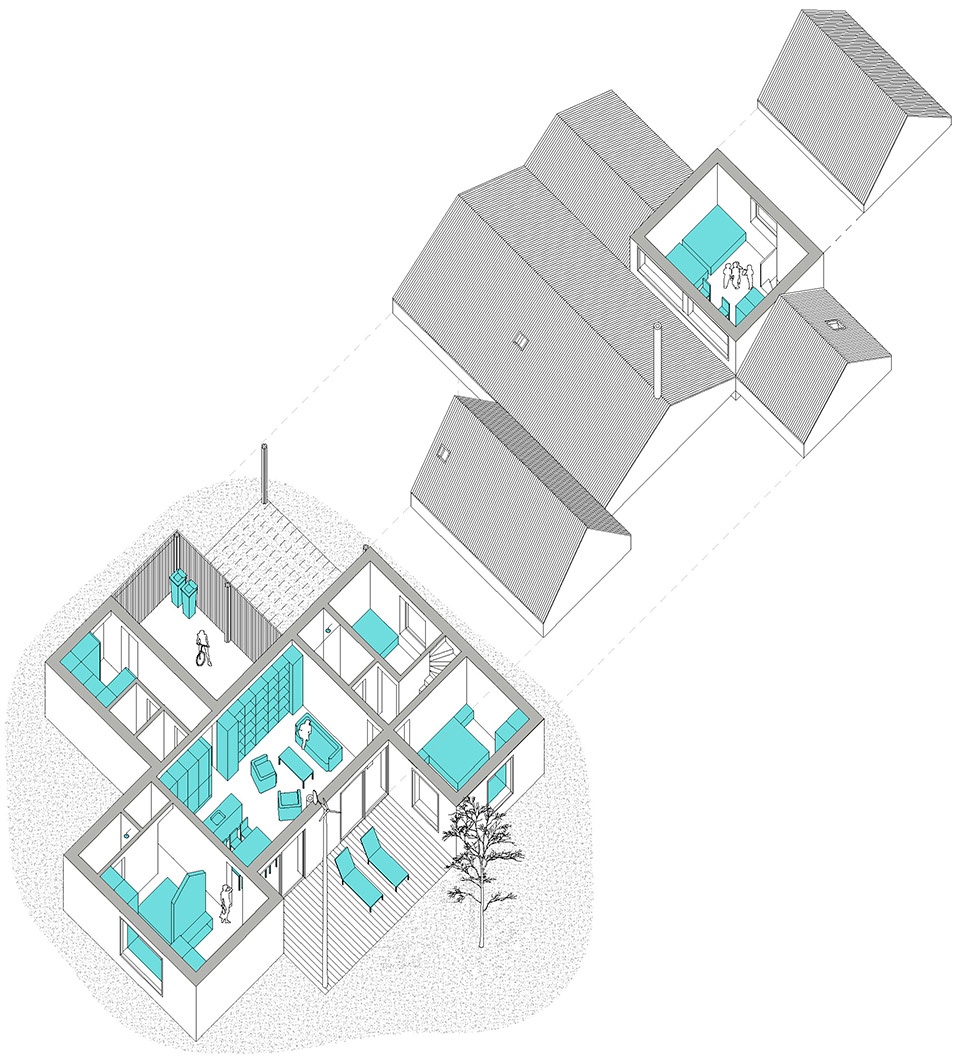 summer house by ddaann architects