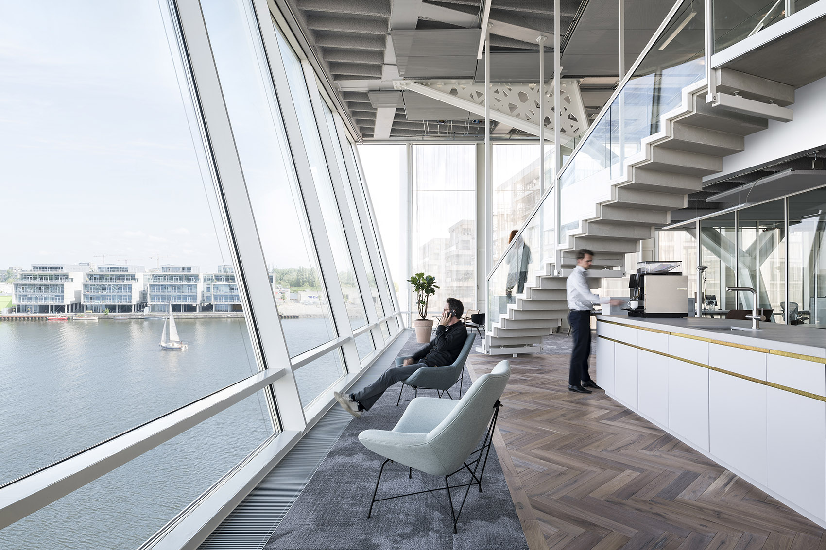 The new Amsterdam office of Dutch investment manager/developer Amvest ...