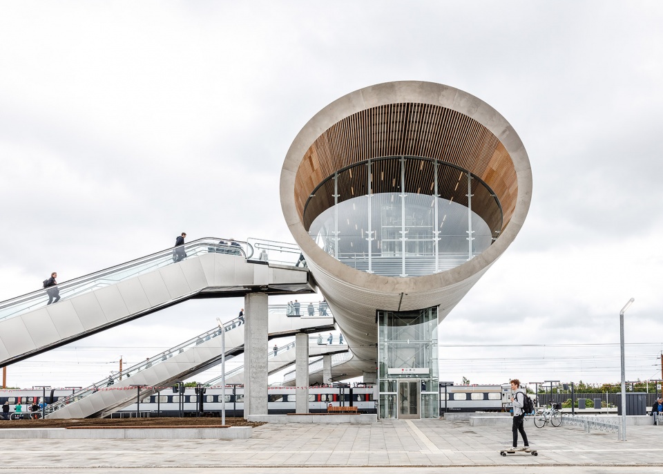 Køge Nord Station by COBE and DISSINGWEITLING architecture