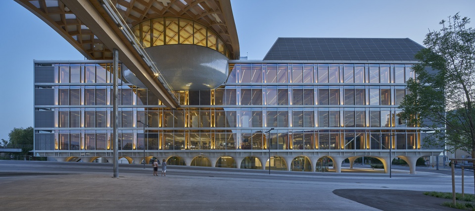 THE SWATCH AND OMEGA CAMPUS by Shigeru Ban Architects