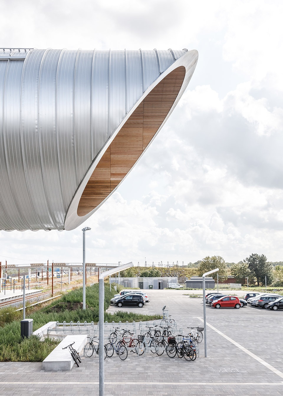 Køge Nord Station by COBE and DISSINGWEITLING architecture