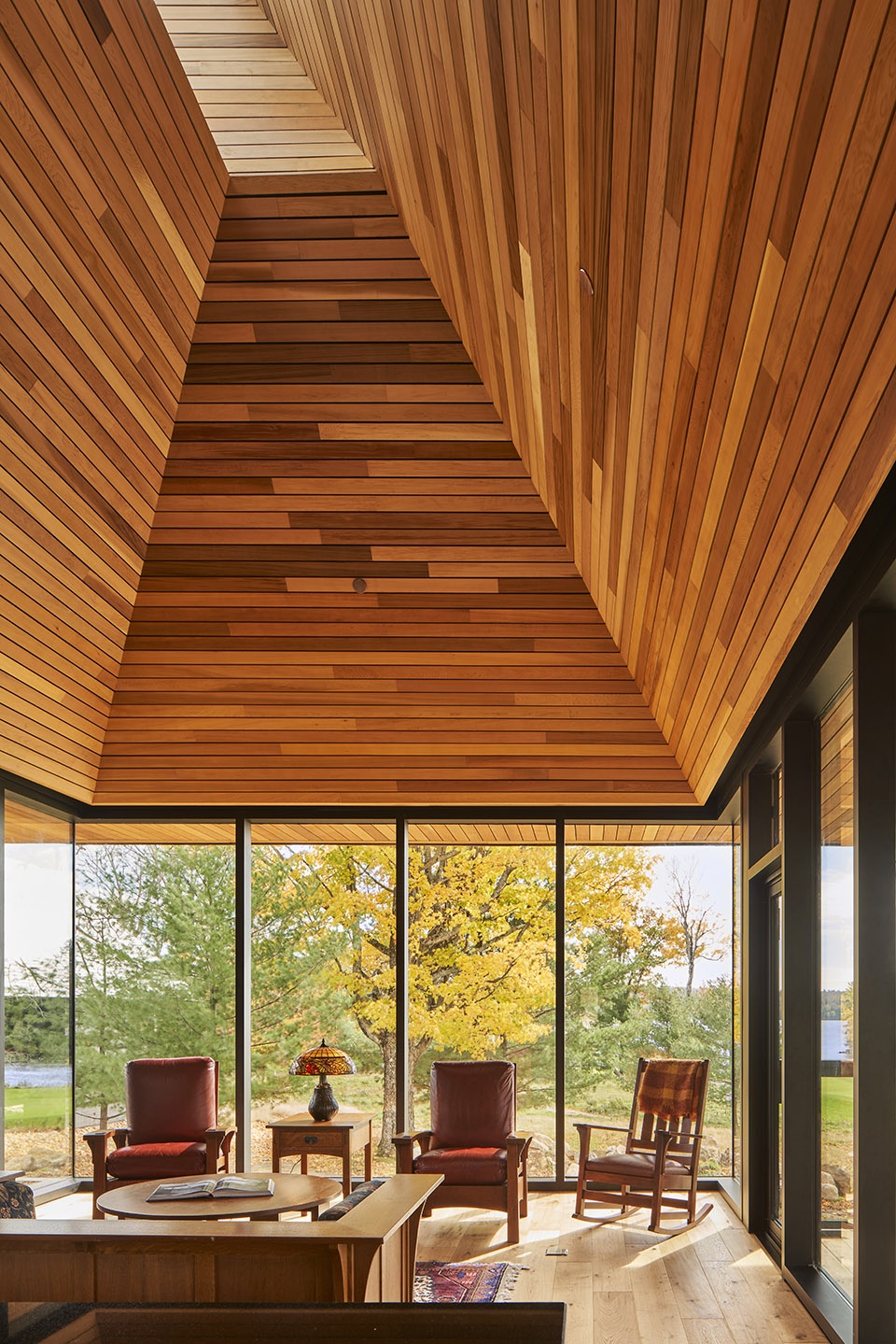 bigwin island club cabins by mackay lyons sweetapple architects