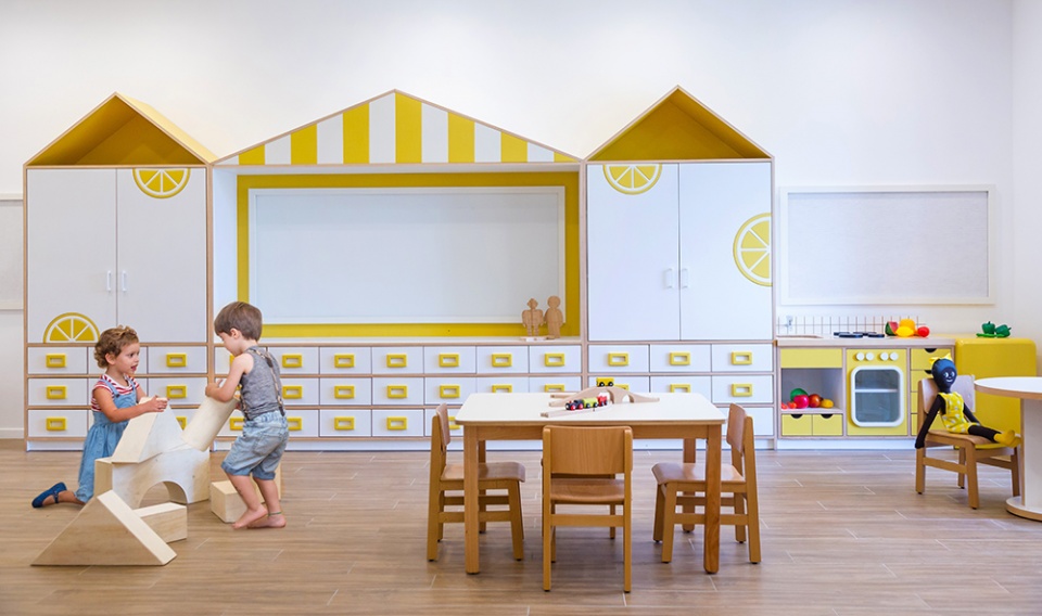 kindergarten and daycare complex wholesale market compound tel aviv by sarit shani hay