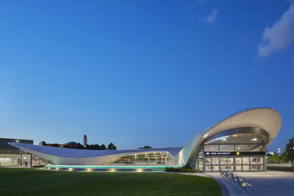 york university station toronto by foster partners