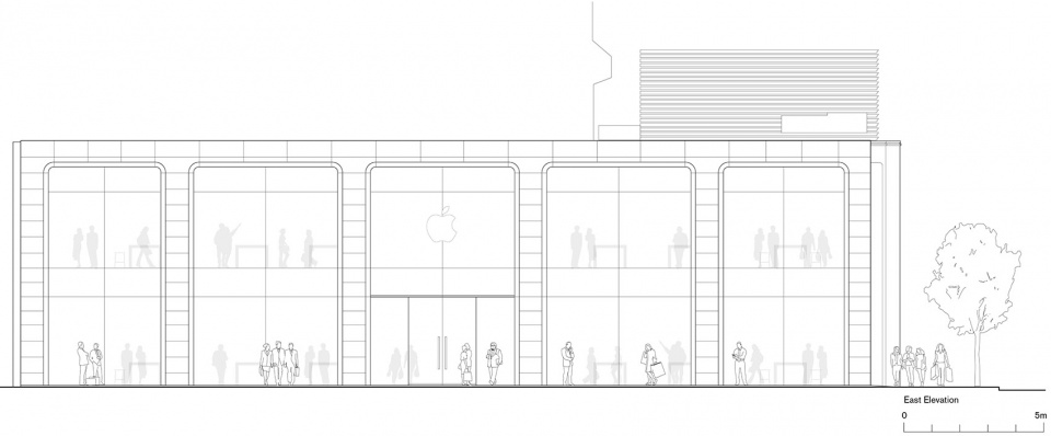 apple marunouchi by foster partners