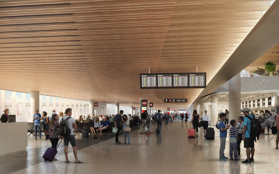 design of western sydney international airport by zaha hadid architects cox architecture