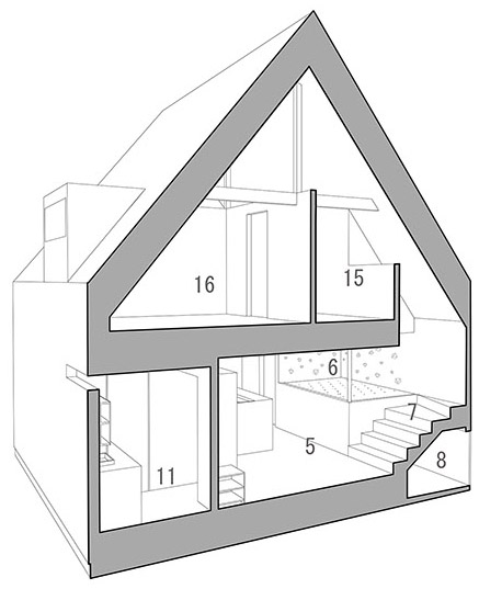 house in tsukawaki by horibe associates 1