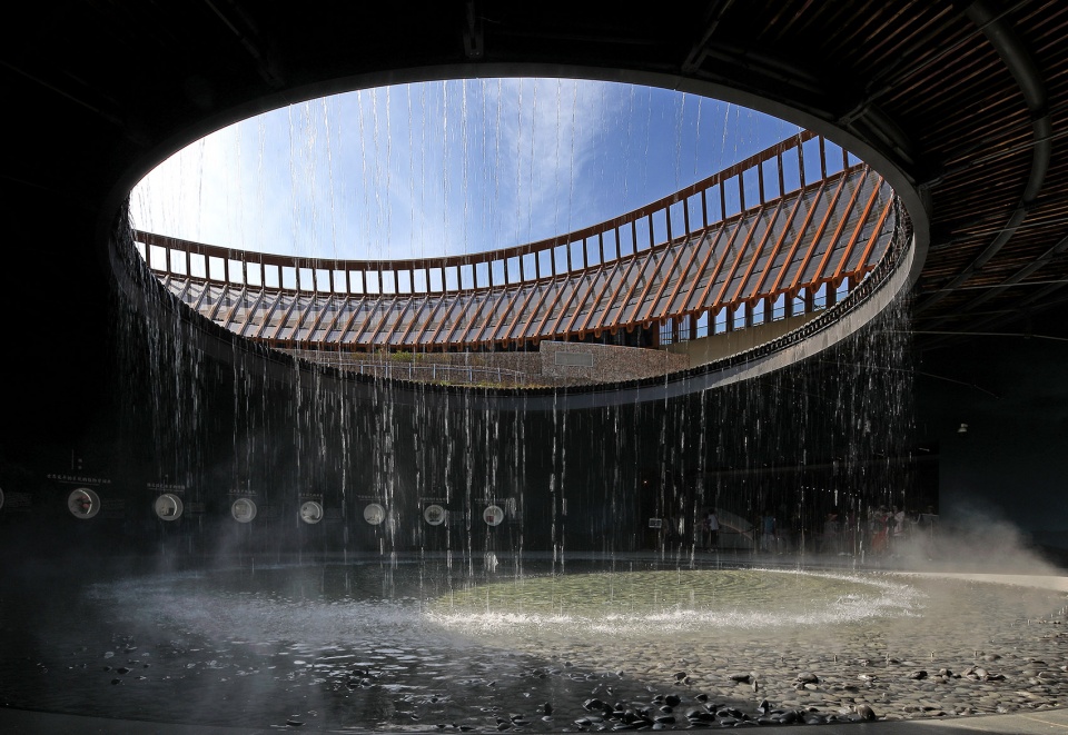 the chinese pavilion of beijing international horticultural exhibition china by china architecture design and research group