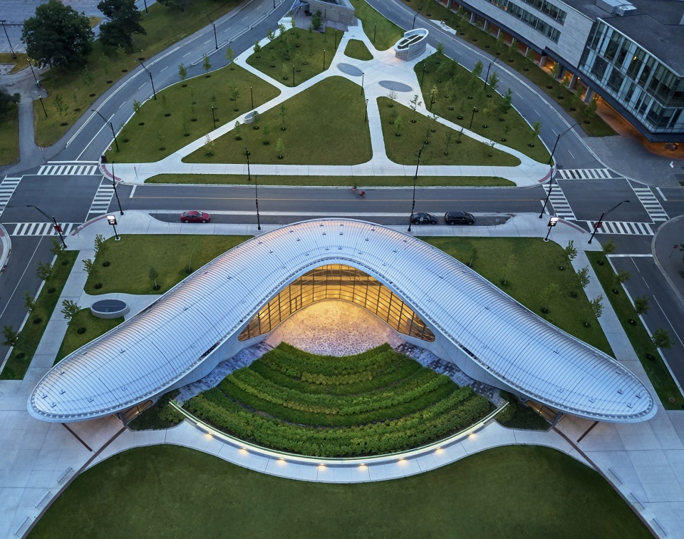 york university station toronto by foster partners
