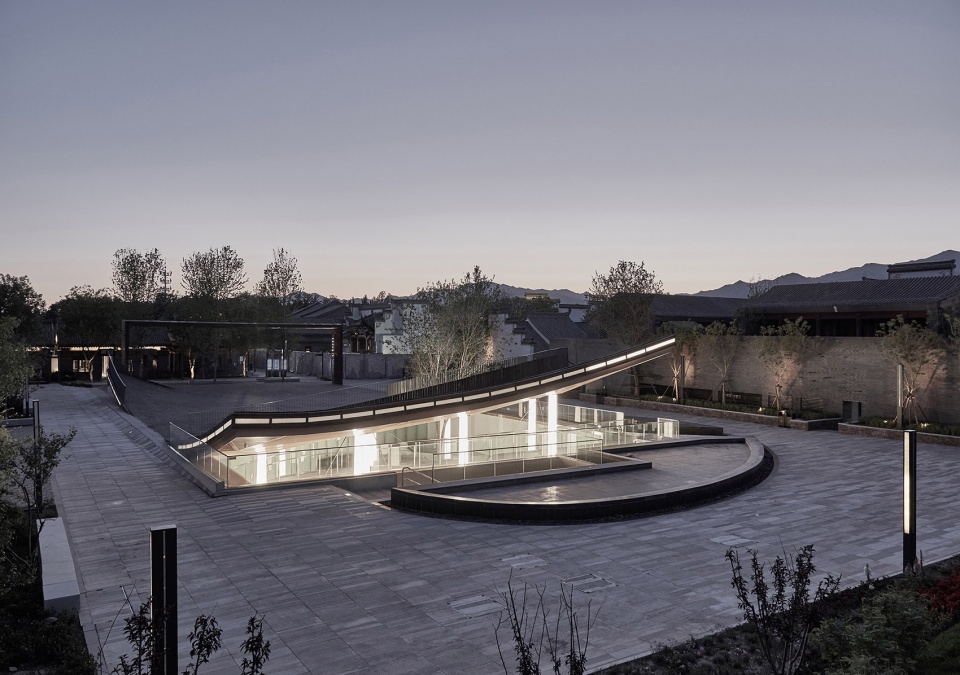 piazza art space horticulture village gujiaying china by atelier teamminus