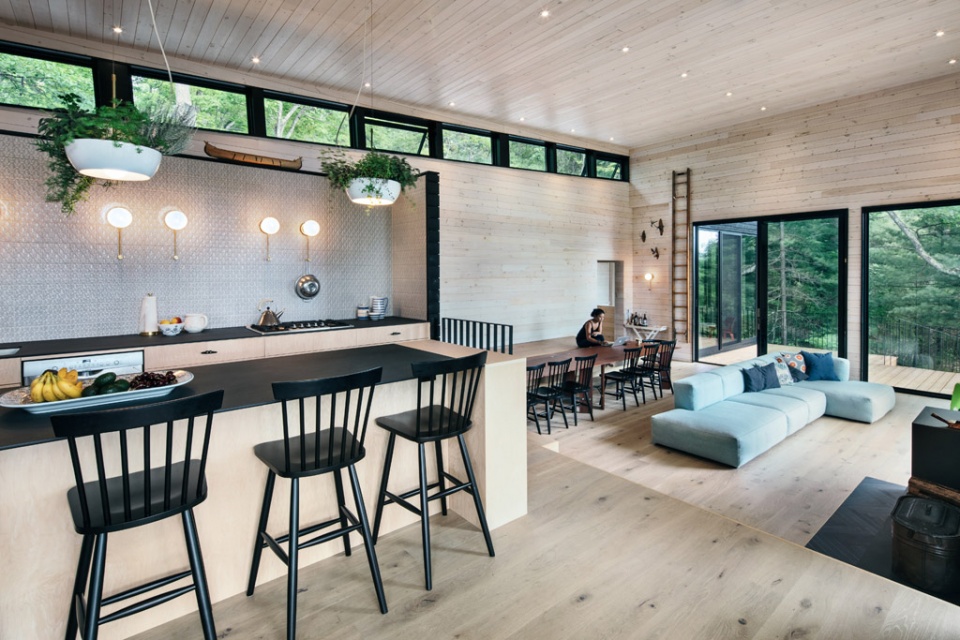 Lake Joseph Cottage by VFA Architecture Design