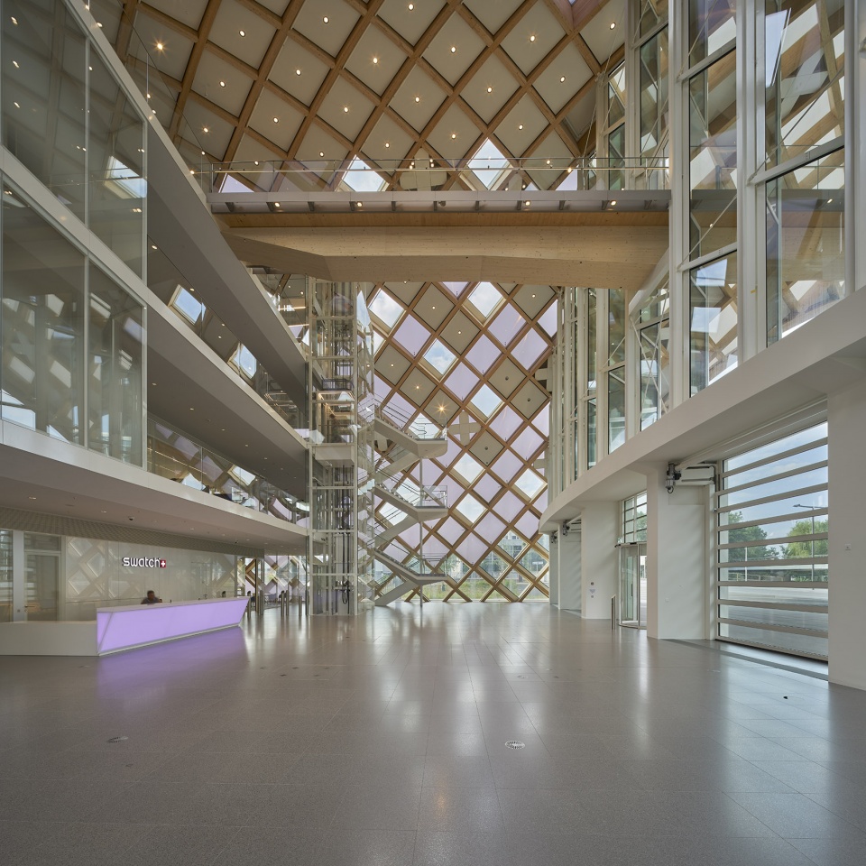 THE SWATCH AND OMEGA CAMPUS by Shigeru Ban Architects