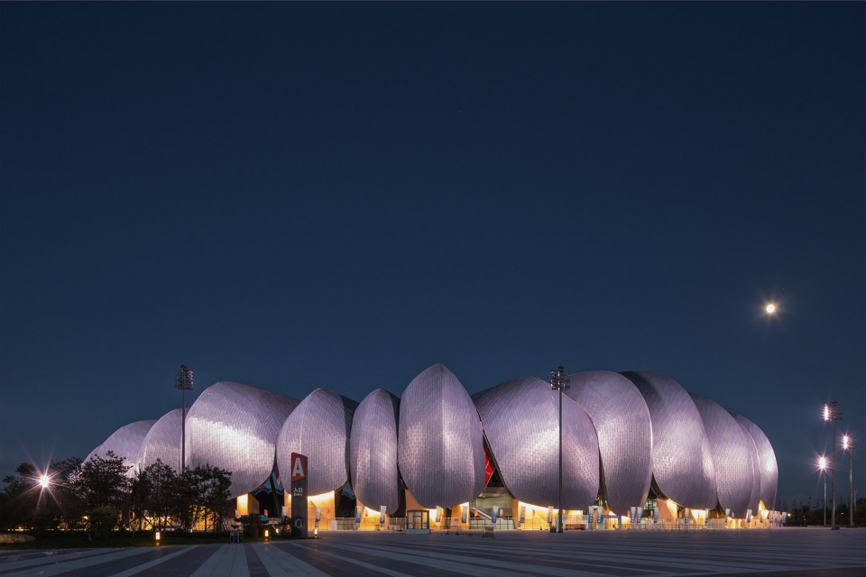 datong sports center china by populous ccdi