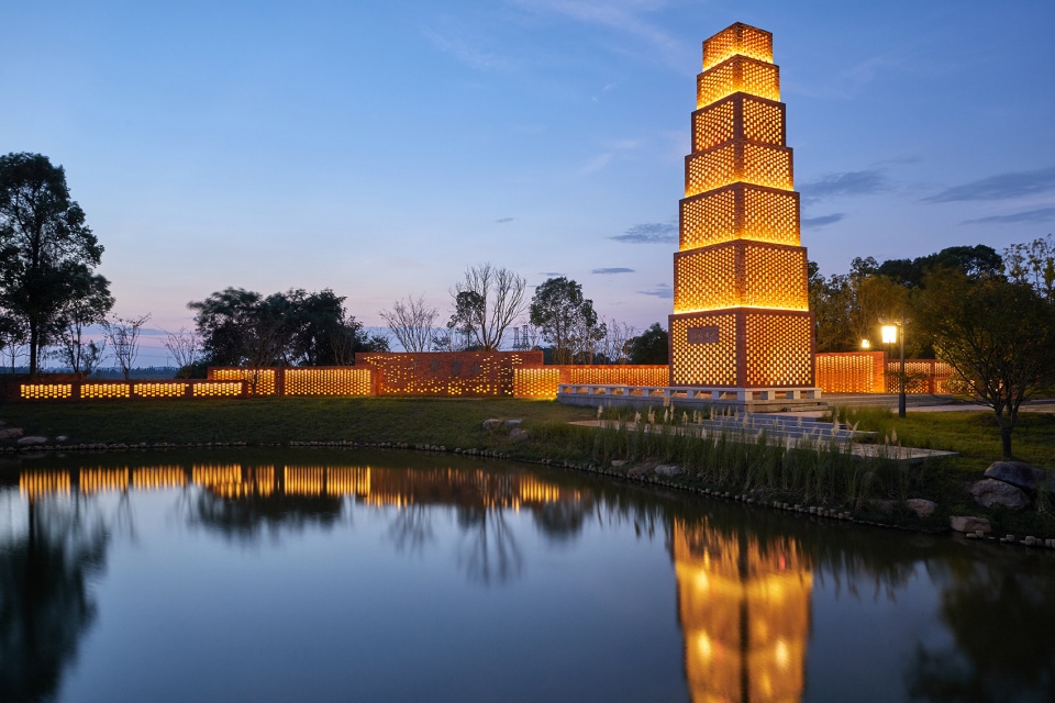 main entrance and public landscape art design of jizhou kiln china by shanghai yijing landscape planning and design shanghai pudong archi...