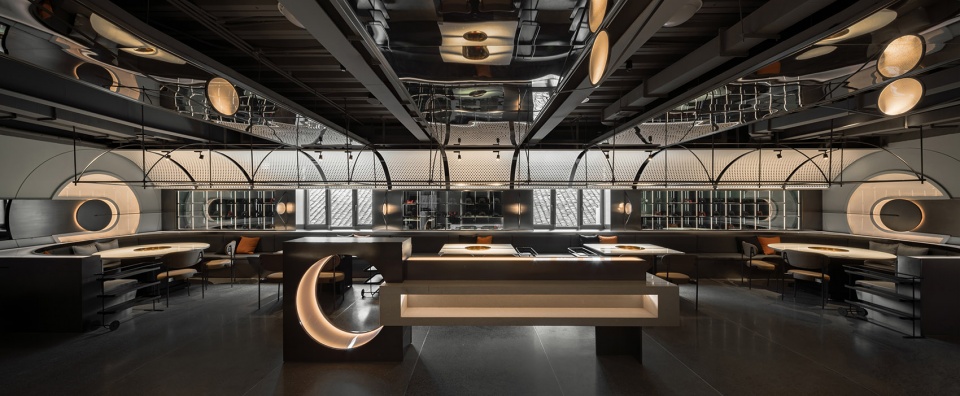 jiu li hot pot orbit china by chengdu wan qian ji environmental art and design