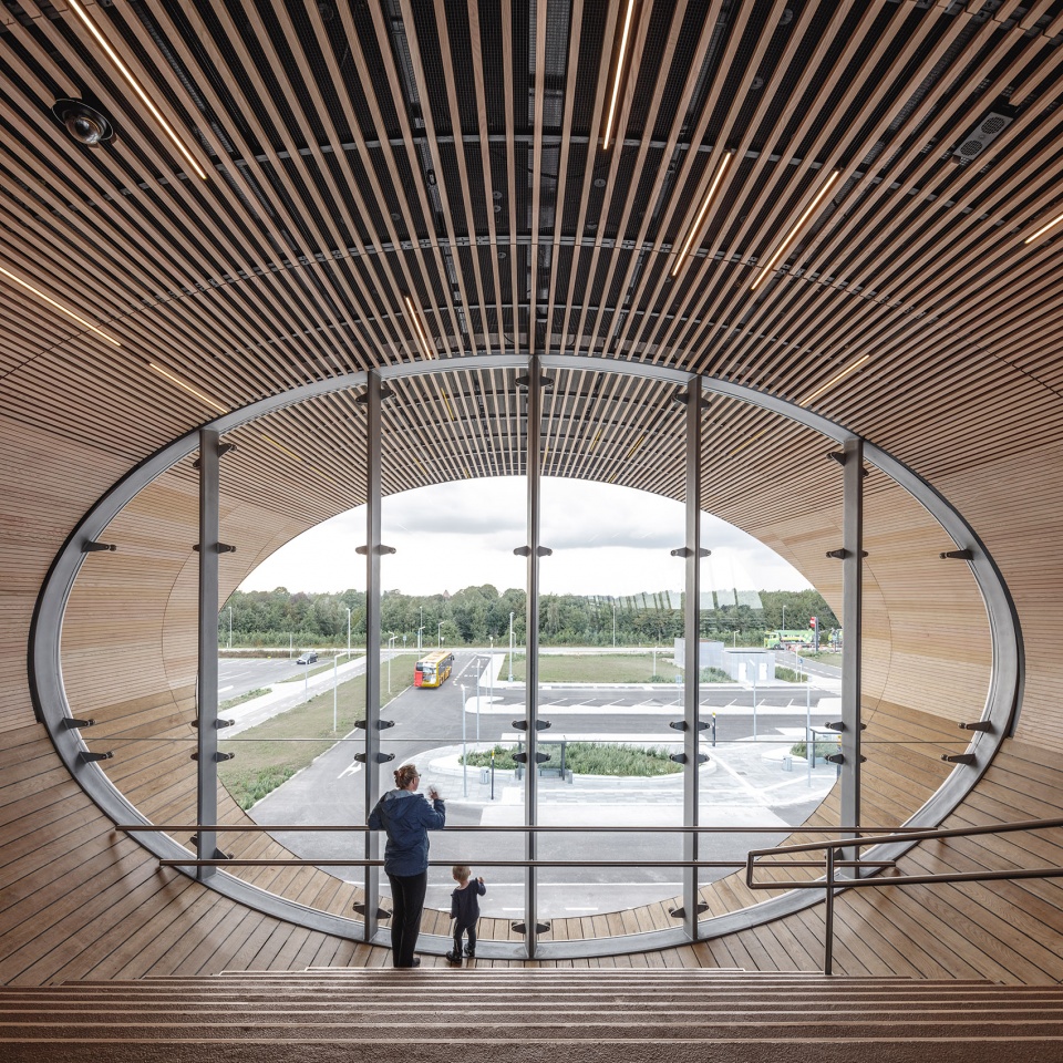 Køge Nord Station by COBE and DISSINGWEITLING architecture
