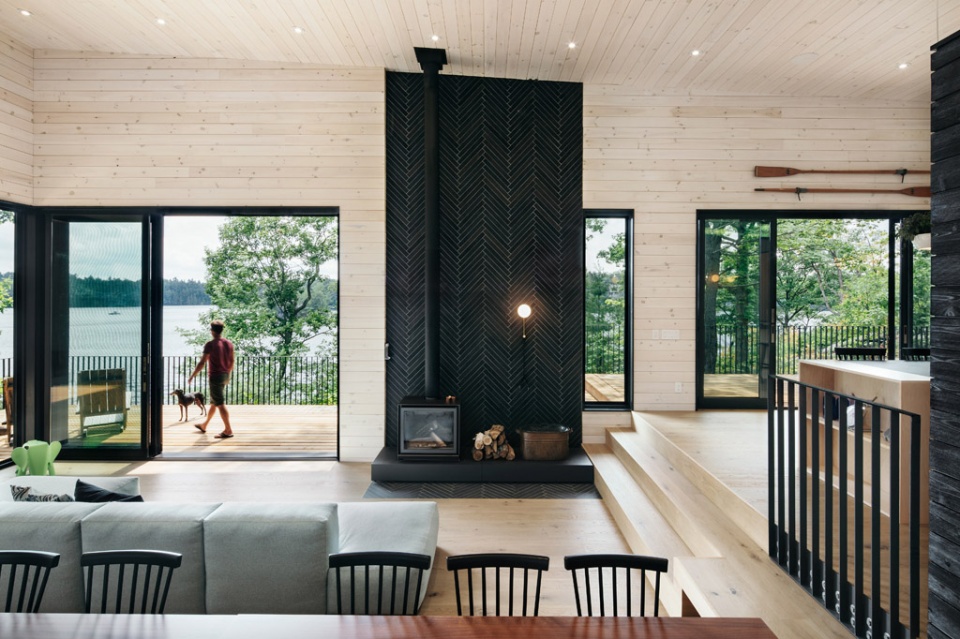 Lake Joseph Cottage by VFA Architecture Design
